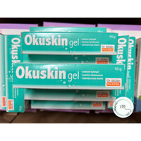 OKUSKIN tuýp 10g - Gel bôi liền vết thương, Bỏng, Mụn, rạn da, côn trùng cắn