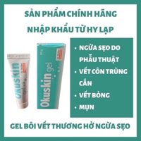 OKUSKIN tuýp 30g - Gel bôi liền vết thương, Bỏng, Mụn, rạn da, côn trùng cắn, Kiến ba khoang