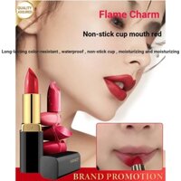 Olaja Flame Charm Chống Dính Cup Son Môi Carotene Son Môi Khỏe Mạnh Dưỡng Ẩm Lâu Dài Dưỡng Ẩm Không Dễ Phai Màu Son Môi Quyến Rũ *