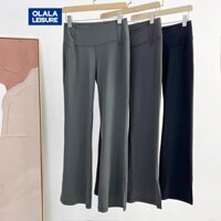 OLALA LEISURE Quần Ống Rộng Tập yoga / Thể Thao Dễ Phối Đồ Thời Trang dq dl337