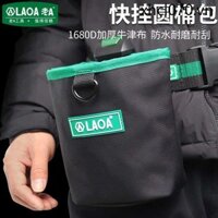 Old A Nhanh Treo Dụng Cụ Bền Thép Không Gỉ Móng Tay Thùng Móng Tay Thùng Bảo Quản Túi Xi Lanh Túi Dụng Cụ Túi Thắt Lưng