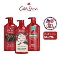 OLD SPICE Dầu Gội Xả 2in1 Cho Nam Hương Hoang Dã Mạnh Mẽ Bearglove 650ml