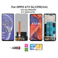 Oled Có Khung Cho OPPO A73 4G / CPH2099 A73 5G / CPH2161 A75S F17 2020 Màn Hình LCD Có Màn Hình Cảm Ứng