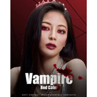 Olens Vampire Red, Kính áp tròng, Ống kính màu, Ống kính một tháng, Màu đỏ