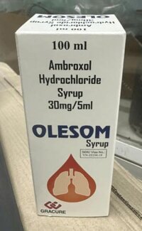 OLESOM Syrup/d16 – Giúp long đờm, giảm ho, dễ thở hiệu quả (chai 100ml)