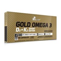 Olimp Sport | Gold Omega 3 D3 + K2 (60 viên)