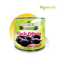 Oliu Đen Không Hạt 3KG 🍒FREESHIP🍒 Quả Ô liu đen hiệu Hosen