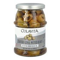 Oliu ngâm dầu nguyên chất Country Style Pitted Olives