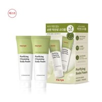 (OLIVE YOUNG) Set 1 + 1 Sữa Rửa Mặt Làm Sạch, Dịu Nhẹ Manyo Purifying Soda Foam 150ml x 2ea