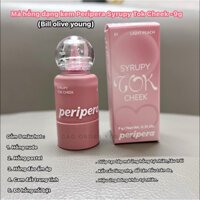 (olive young)Má hồng dạng kem Peripera Syrupy Tok Cheek - 9g
