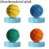 OLIVERBEN Decibel thấp Bóng rổ tập luyện im lặng 18cm/22cm/24cm Độ đàn hồi cao Bóng Nảy Đồ chơi thể thao Bọt mật độ cao Bóng Nảy không ồn Huấn luyện thể thao