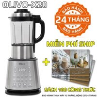 [OLIVO X20] Máy Làm Sữa Hạt Thương Hiệu Mỹ Olivo X20, Xay Nấu Đa Năng, Xay Sinh Tố Làm Sữa Hạt Cho Bé Chính Hãng