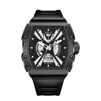 OLTO-8 EXPLORE-X Skeleton Automatic Watch Black