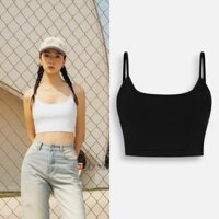 OLV - Áo kiểu 2 dây croptop Camisole Top 2 màu