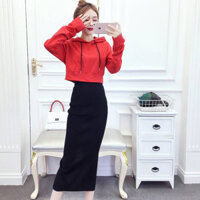 Ôm Hơn Nhìn Phù Hợp Với Váy Nữ Phiên Bản Hàn Quốc Rời Thời Trang Phù Hợp Với Tất Cả Trận Đấu Chia Nửa Thân 50216