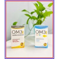 OM3 Junior Pháp - Omega 3 từ dầu cá tự nhiên giúp Sáng mắt, minh mẫn, tăng cường trí nhớ