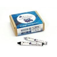 OMAMORI - Indigo CRAYON - Bút chì màu Indigo thường PKG (bộ 2 màu) - Màu chàm