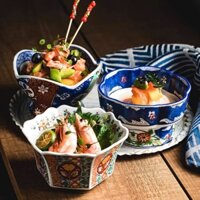 (Omasake) Chén sứ nhỏ bày món ăn phong cách Omasake