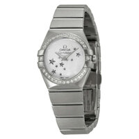 Omega 123.15.24.60.05.003 Constellation Star Mother of Pearl Dial Stainless Steel Ladies Watch 12315246005003