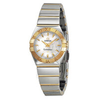 Omega 123.20.24.60.05.004 Constellation Mother of Pearl Dial Stainless Steel and Gold Ladies Watch