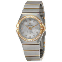 Omega 123.25.27.60.55.009 Constellation Mothe of Pearl Dial Ladies Watch