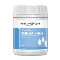 Omega 3 6 9 Healthy Care Ultimate Của Úc (200 Viên)