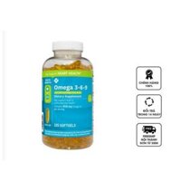 Omega 3 6 9 Member’s Mark Supports Heart Health của Mỹ hộp 325 viên [Date T11/2025]