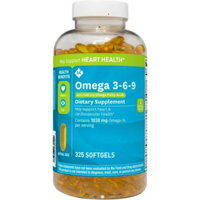 Omega 3 6 9 Member’s Mark Supports Heart Health của Mỹ hộp 325 viên
