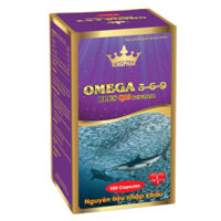 Omega 3 6 9 Plus Q10 Kingphar 100 viên – Viên uống dầu cá
