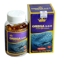 Omega 3 - 6 - 9 Plus Q10 Kingphar, hỗ trợ chống oxy hóa, tăng cường chức năng tim mạch