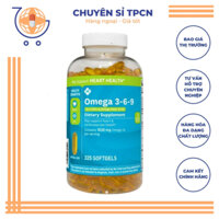 Omega 3-6-9 Supports heart health 1600mg 325 viên của Mỹ