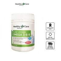 Omega 3 6 9 thực vật hữu cơ Healthy Care Pure Vegan Úc