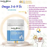 Omega 3-6-9 Úc Healthy Care Ultimate 1000mg Tạo sức khỏe cho tim, não, khớp, mắt và cải thiện da khô - OZ Slim Store