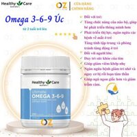 Omega 3-6-9 Úc Healthy Care Ultimate 1000mg Tạo sức khỏe cho tim, não, khớp, mắt và cải thiện da khô - OZ Slim Store - 200 viênhộp