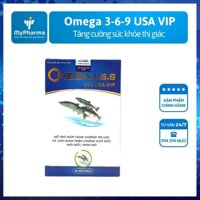 Omega 3-6-9 USA VIP – Tăng cường sức khỏe thị lực