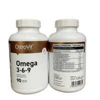 Omega 3-6-9 & Vitamin E  OstroVit  ( 90 viên )