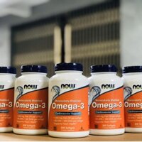 Omega 3 | Dầu Cá Now Omega 3 [100-200-500 Viên] - Vitamin Bổ Mắt Sáng Mắt - Chính Hãng Nhập Mỹ Muscle Fitness