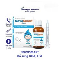 Omega 3, DHA, EPA cho bé Novocare NovoSmart drops sáng mắt, thông minh 20ml