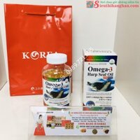 Omega 3 Harp Seal Oil 300 viên Tinh Dầu Hải Cẩu Cao Cấp Hàn Quốc – Canada