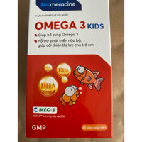 Omega 3 Kids dha - Tăng cường thị lực, chống mỏi mắt,phòng ngừa cận thị,phát triển não bộ omega3