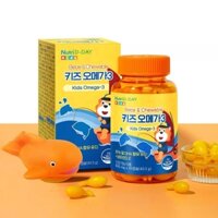 OMEGA 3 KIDS NUTRID DAY DẦU CÁ DHA CHO BÉ BỔ NÃO- SÁNG MẮT -PHÁT TRIỂN TRÍ NHỚ ( mẫu mới)