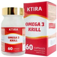 Omega 3 Krill (dầu nhuyễn thể), hỗ trợ cải thiện hoạt động của não bộ, tốt cho tim mạch và chống lão hóa