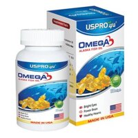 OMEGA 3 MỸ – Tốt Cho Tim Mạch, Não Bộ, Thị Lực