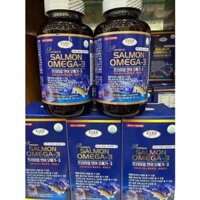 OMEGA 3 PREMIUM SALMON OIL  " EVER GREEN" - DẦU CÁ HỒI OMEGA3 Hàn Quốc LOẠI VIP XANH 300 viên