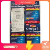 OMEGA 3 PREMIUM Schaebens là loại Omega cao cấp + thêm VITAMIN E.