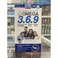 Omega 3.6.9 - 60 viên - hỗ trợ tăng cường thị lực, giảm các triệu chứng khô mắt, mỏi mắt, thoái hoá điểm vàng