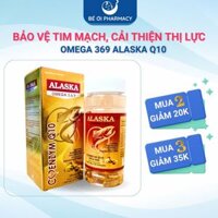 OMEGA 369 ALASKA - Giúp Bảo vệ hệ tim mạch hỗ trợ cải thiện thị lực - Lọ 100 Viên