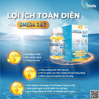 Omega 3.6.9 - chính hãng Titafa– Bảo Vệ Tim Mạch, Sáng Mắt, Tăng Tuần Hoàn Máu