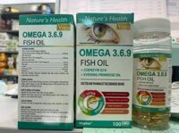 Omega 3.6.9 Fish Oil - hộp 100 viên