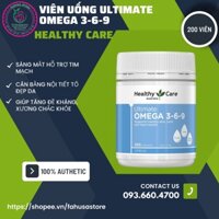 OMEGA 369 HEALTHYCARE ULTIMATE 200 VIÊN MẪU MỚI